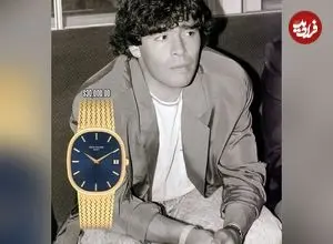 تصاویر| سفر در زمان؛ ساعت خاص ستاره تکرارنشدنی دنیای فوتبال