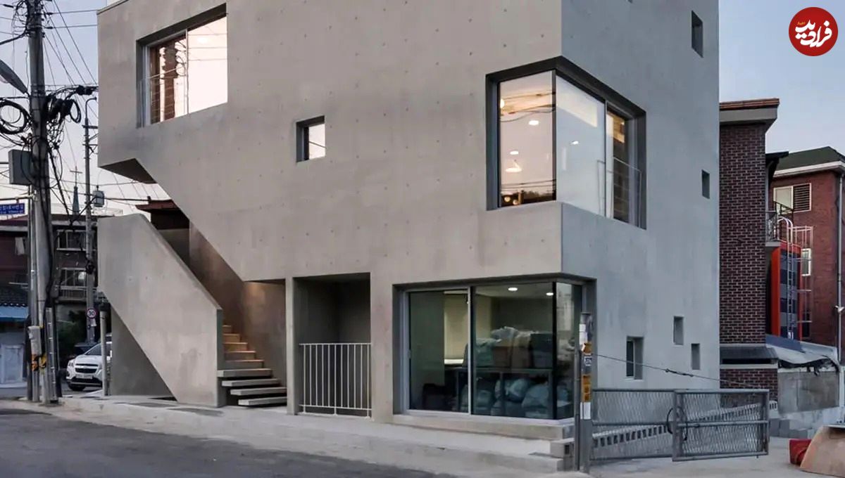 تصاویر| خانهای با برشهای عمودی، شاهکار معماران در شرق سئول
