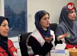 عکس| حضور متفاوت پردیس احمدیه در لحظه تحویل سال