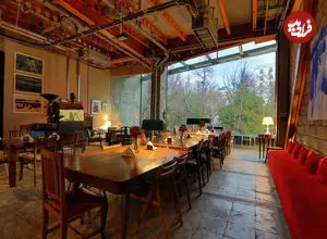 عکس؛ صف عجیب مردم مقابل یک کافه کریسمسی در تهران!