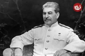 عکس| سفر در زمان؛ «استالین» در کنار تروتسکی و در یک مراسم؛ سال 1296