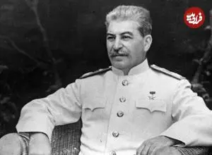 عکس| سفر در زمان؛ «استالین» در کنار تروتسکی و در یک مراسم؛ سال 1296