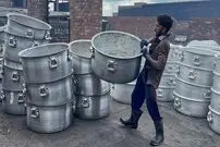 ببینید؛ فرآیند شگفت انگیز تولید انبوه قابلمه های بزرگ آلومینیومی در پاکستان