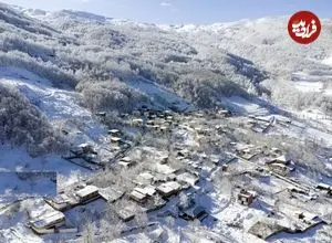 تصاویر؛ برف جای آتش را گرفت؛ «الیت» سفیدپوش شد