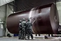 ببینید| مراحل دیدنی ساخت مخزن سوخت بزرگ 50000 لیتری در کره