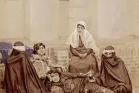 عکس| سفر به تاریخ؛ دو دختر نوجوان تهرانی با لباس اعیانی در دوره قاجار