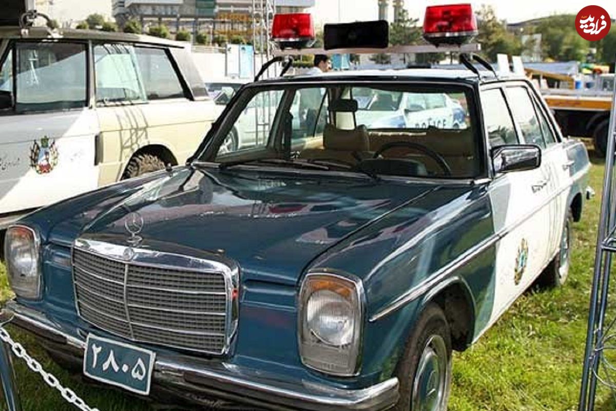 عکس؛ سفر در زمان؛ ژست جالب «دو درجهدار پلیس راه ژاندارمری»؛ اوایل دهه 50