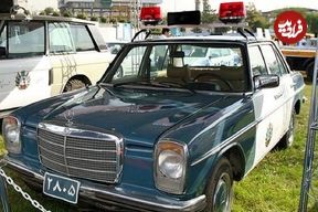 عکس؛ سفر در زمان؛ ژست جالب «دو درجه‌دار پلیس راه ژاندارمری»؛ اوایل دهه 50