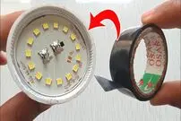 (ویدئو) لامپ ال ای دی(LED) را در 3 دقیقه به سبک این برقکار ویتنامی تعمیر کنید