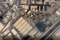 ببینید| تصاویر ماهواره‌ای از ویرانی گسترده مقر آمریکا در بحرین