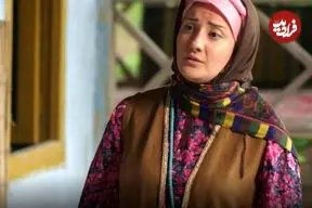 عکس| سفر در زمان؛ «فرانک» 2 سال بعد (سریال سوجان) در اتاق گریم یک سریال دیگر