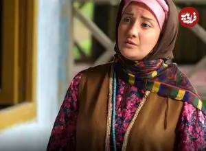 عکس| سفر در زمان؛ «فرانک» 2 سال بعد (سریال سوجان) در اتاق گریم یک سریال دیگر