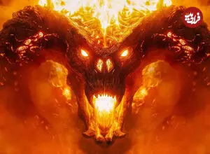 پوستر تازه فصل سوم The Rings of Power هیولای مرگبار موریا را به نمایش می‌گذارد