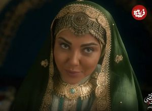 عکس؛ چهرۀ «همسر ابن زیاد» در پشت‌صحنۀ سریال «مهمان‌کشی»