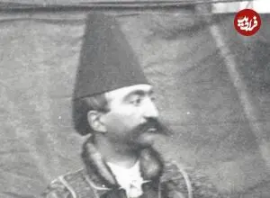 عکس| سفر زمان؛ «کامران میرزا، پسر ناصرالدین شاه» در نوجوانی با لباس سلطنتی و شمشیر