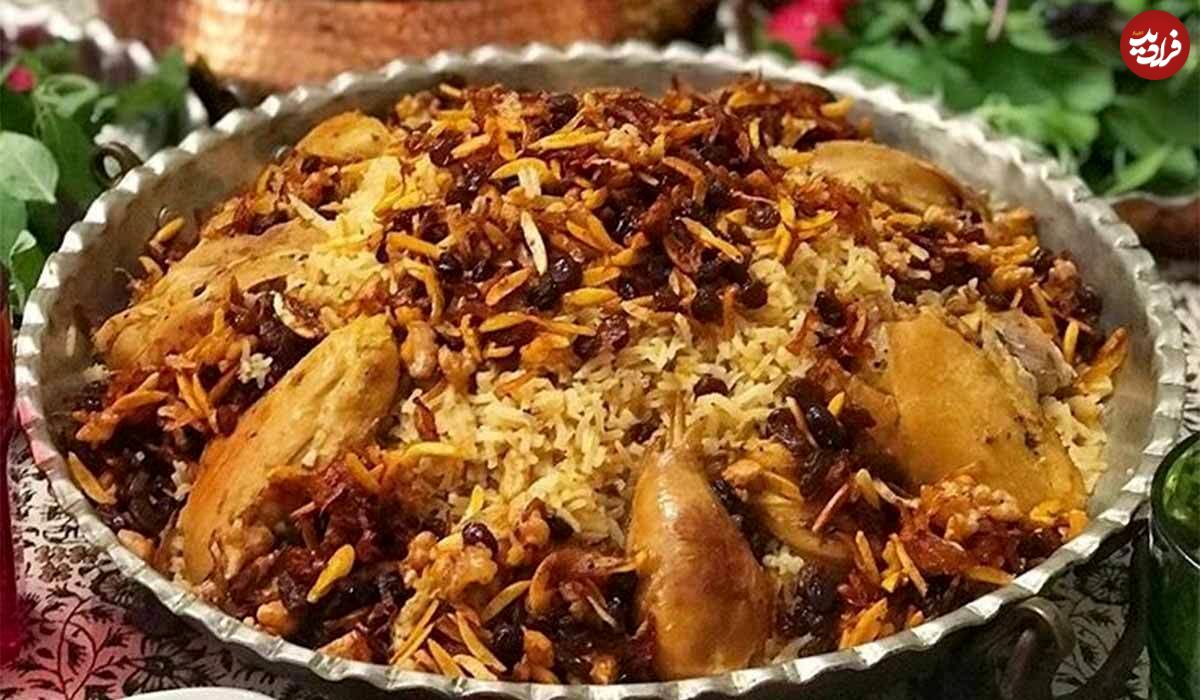 طرز تهیه پلو مخلوط عربی