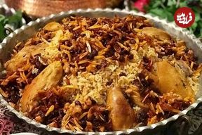 طرز تهیه پلو مخلوط عربی