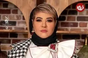 عکس| سفر زمان؛ «رابعه اسکویی» با لباس پلنگی روی صحنه تئاتر؛ سال 98