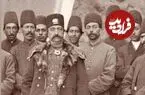 عکس| سفر زمان؛ «ناصرالدین شاه و فردریک اول» در ورودی قصر بادن‌بادن
