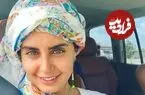 عکس| سفر زمان؛ «الناز شاکردوست» در حال سلفی گرفتن در میلان ایتالیا؛ سال 96