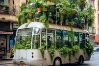 ببینید| اتوبوس قراضه بود، حالا شده یک خانه مدرن به سبک بوهمی