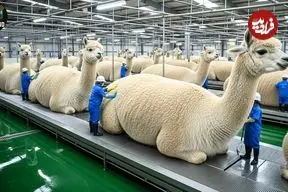 ببینید| نگاهی به مزارع پرورش آلپاکا و فرآوری پشم آن ها در آمریکا