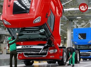 ببینید| صفر تا صد تولید کامیون های قدرتمند داف در هلند