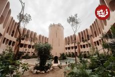 تصاویر؛ معماری منحصربه‌فرد ساختمان مکزیکی با الهام از «برج بابِل»