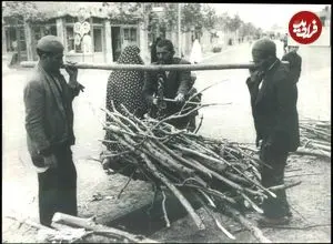 سفر به تهران قدیم؛ عکس‌های تماشایی از آخرین هیزم‌فروشان تهران را ببینید!