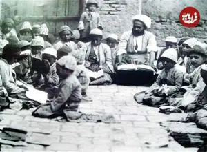 عکس| سفر در زمان؛ دبستان دانش به ریاست مفتاح الملک در دوره قاجار