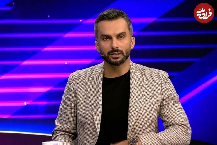 ببینید؛ میثاقی روی آنتن زنده به سرش کوبید؛ چرا؟