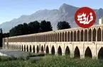 عکس| سفر به ایران قدیم؛ عبور کودک اصفهانی با قاطر از زاینده‌‌رود خشک؛ 93 سال قبل