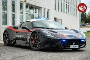 تصاویر؛ امدادرسانی مازراتی؛ انتقال فوری اعضای بدن با سرعت سوپراسپرت