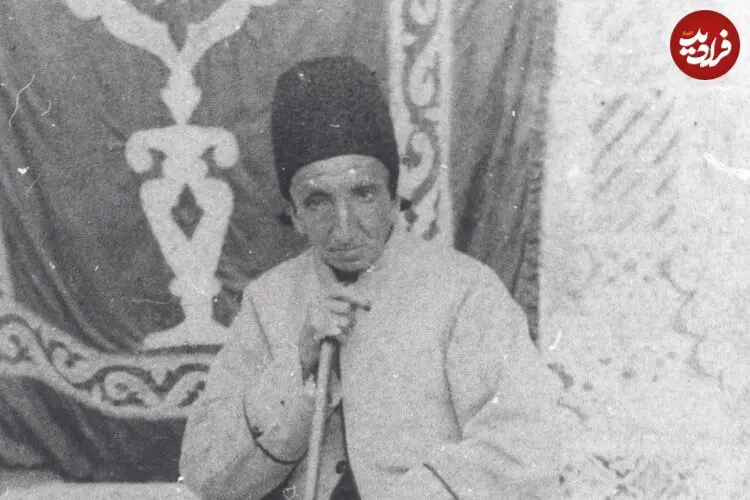 عکس| سفر زمان؛ عکس یادگاری «حاجی رحیم و مرغابی» در حیاط قصر ناصرالدین شاه