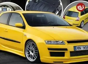 عکس| فیات استیلو نوویتک ؛ هاچ بک داغ ایتالیایی با سوپرشارژر 