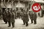 عکس| سفر زمان؛ «سربازان پابرهنه» و فرمانده انگلیسی‌شان در همدان؛ سال 1297