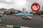 عکس| سفر به ایران قدیم؛ چشم اندازی از «خیابان انقلاب» تهران؛ دهه 40