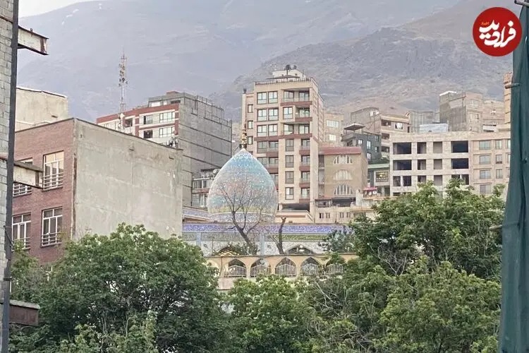 عکس| سفر زمان؛ منظرۀ متفاوت «امامزاده قاسم تجریش» در دوران ناصرالدین شاه