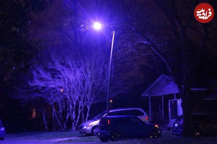 چرا چراغ‌های خیابانی در آمریکا «بنفش» شدند؟ 
