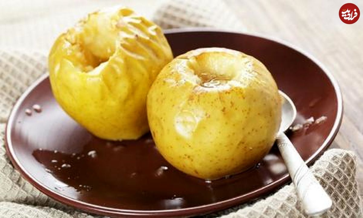 طرز تهیه سیب پخته برای درمان قطعی سرفه و سرماخوردگی