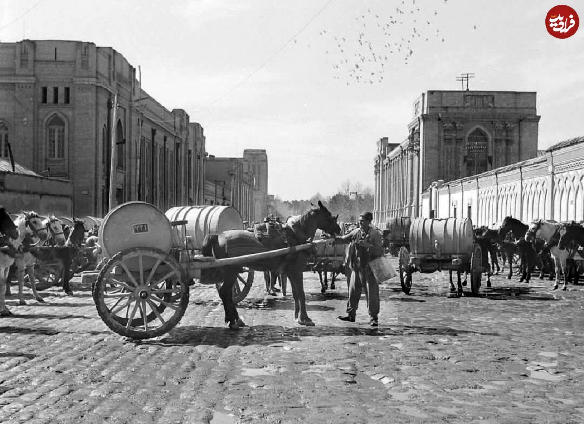 عکس؛ سفر در زمان؛ قیمت فروش یخ در تهران اعلام شد!
