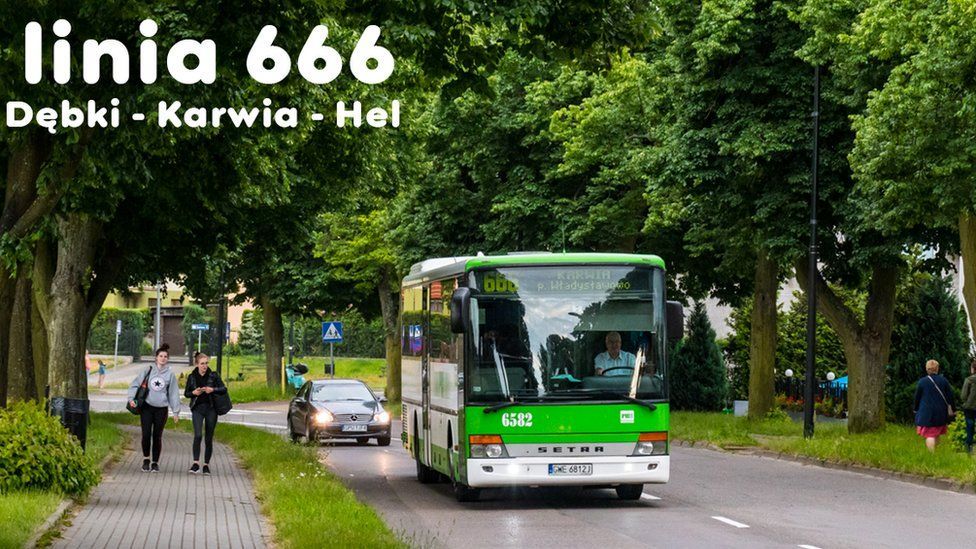 اتوبوس شمارۀ ۶۶۶ به مقصد «جهنم» تغییر نام داد!