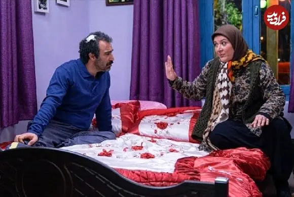 عکس| سفر در زمان؛ «ریما رامین فر» در اتاق گریم سریال پایتخت 7؛ سال 1403