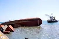 ببینید؛ لحظه برخورد دو کشتی غول‌پیکر اوکراینی!