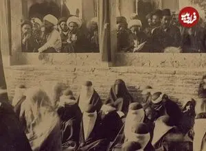 عکس| سفر زمان؛ حضور چشمگیر زنان در عزاداری ماه محرم در دوران قاجار