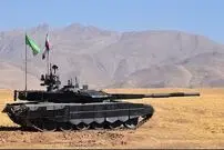 ویدئویی از قدرت نمایی تانک ایرانی کرار