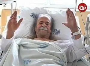 عکس| سفر زمان؛ «محمدعلی کشاورز» در 41 سالگی در پشت صحنه «رگبار»؛ سال 50