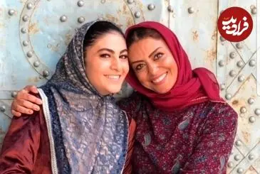 عکس| سفر زمان؛ «فخرالزمان و مهرالنسا» سر میز غذا در پشت‌صحنه «بانوی عمارت»