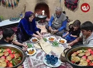 ببینید| غذای روستایی در ایران؛ پخت تاس کباب در روستایی زیبا و به روشی سنتی