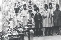 عکس| سفر زمان؛ تصویری از «جشن بازگشت ناصرالدین شاه از فیروزکوه» در کاخ گلستان